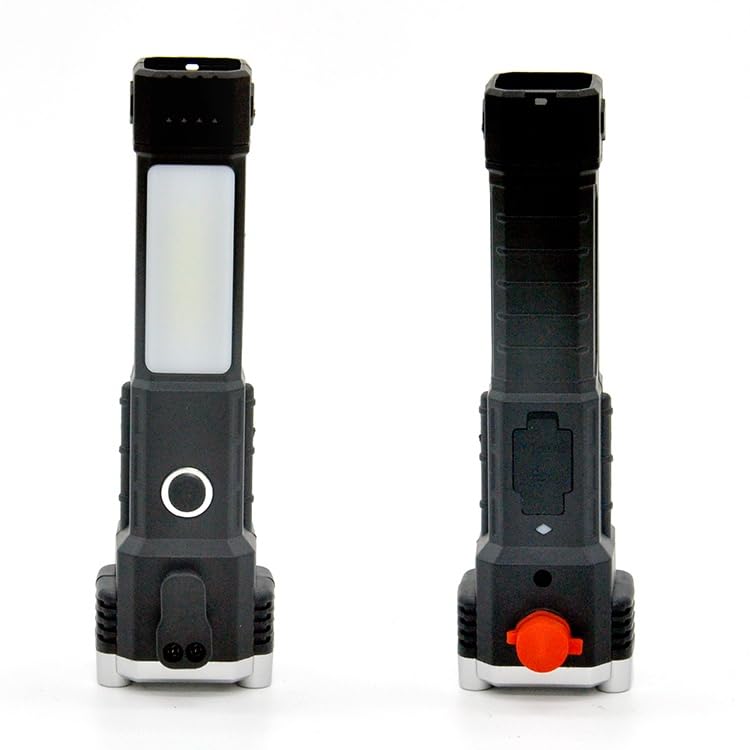 Multi-Functional 1KM LED Emergency Flashlight & Power Bank – Type-C Fast Charging, Long Range Torch