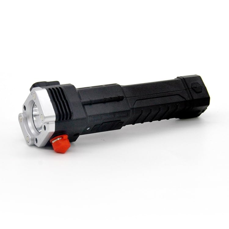 Multi-Functional 1KM LED Emergency Flashlight & Power Bank – Type-C Fast Charging, Long Range Torch