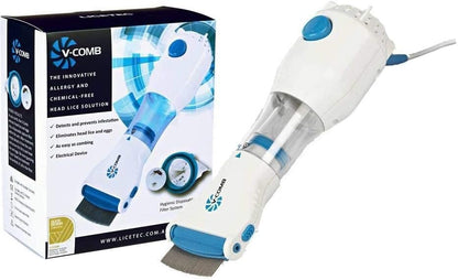 V-Comb Electronic Anti-Lice Head Lice Removal Machine | Chemical-Free Lice Treatment