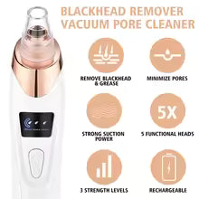 Premium Electric Face Vacuum Blackhead Remover Deep Pore Cleansing Tool