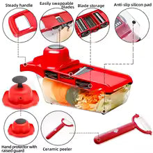 10 in 1 Mandoline Vegetable Slicer Cutter Stainless Steel Kitchen Tool