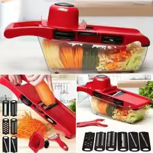 10 in 1 Mandoline Vegetable Slicer Cutter Stainless Steel Kitchen Tool
