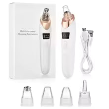 Premium Electric Face Vacuum Blackhead Remover Deep Pore Cleansing Tool