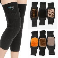 2 Pcs Cashmere Wool Leg Warmers Thick Fleece for Men Women